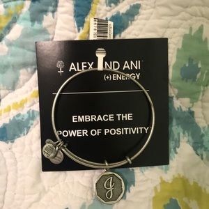 “J” Alex and Ani bracelet